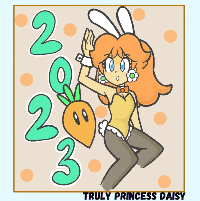 year of the bunny (daisy) 💛🌼 