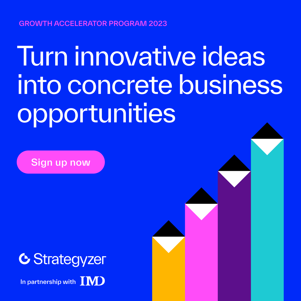 nextgenCIO's tweet photo. ICYMI: Join the Growth Accelerator Program - a partnership between Strategyzer and International Institute for Management Development.

Create, test, and adapt your ideas to further grow your business and unite your teams.

Learn more:
… https://t.co/hrOR5RR3Wz