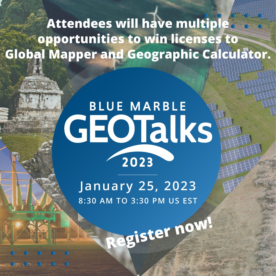 Unmanned Systems Technology on Twitter "RT BlueMarbleGeo Join us on January 25 for 