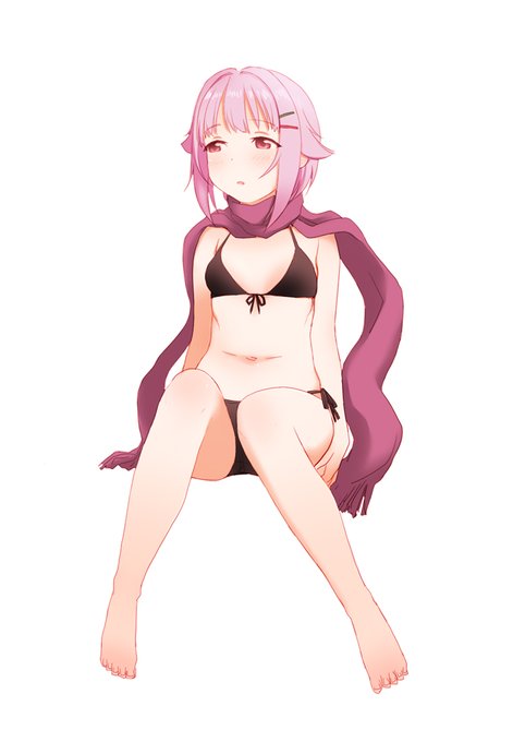 水着マフラー幸子 