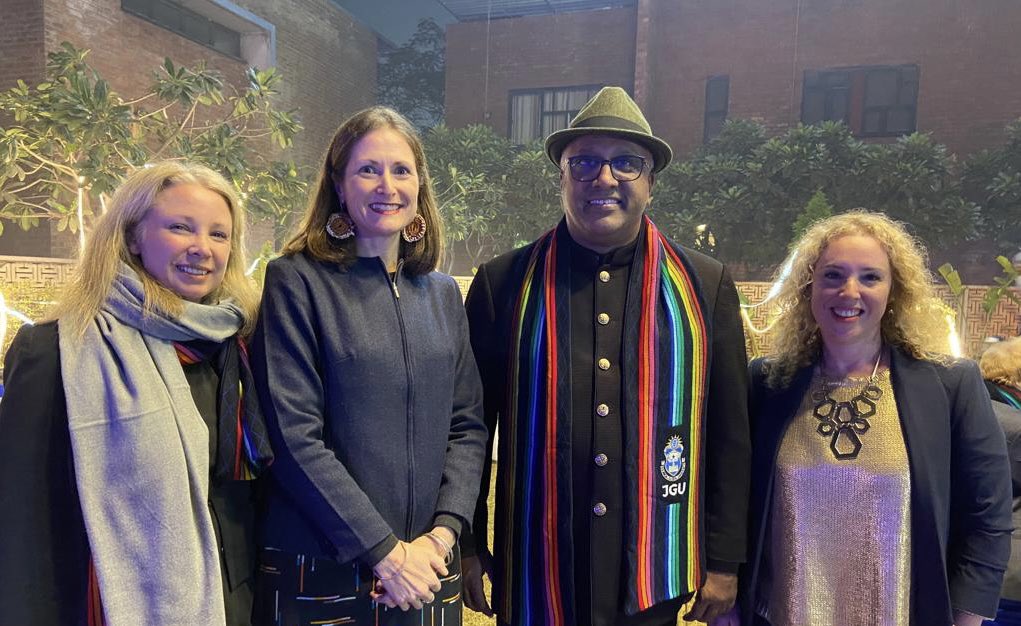 The <a href="/MonashUni/">Monash University</a> faculty team had the honour of meeting and chatting with <a href="/JindalGlobalUNI/">JGU</a> Vice Chancellor C. Raj Kumar about the #monashgig program and our experiences in India.
