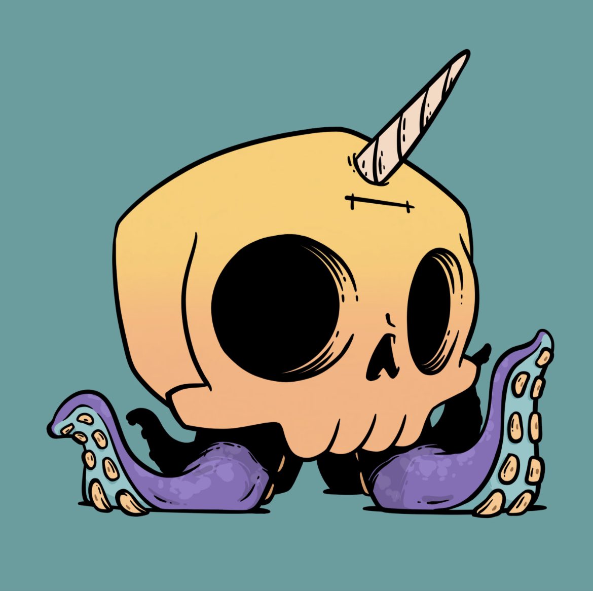I wanna shoutout <a href="/NFTLIFER/">blob36</a> for the sweet deal on the shroomies skull 🍻 sorry <a href="/HATCH_ART/">HATCH</a> I know I’m supposed to #stayhidden but the #skuluminati got me hooked <a href="/skulourful/">Skulourful by HATCH</a>