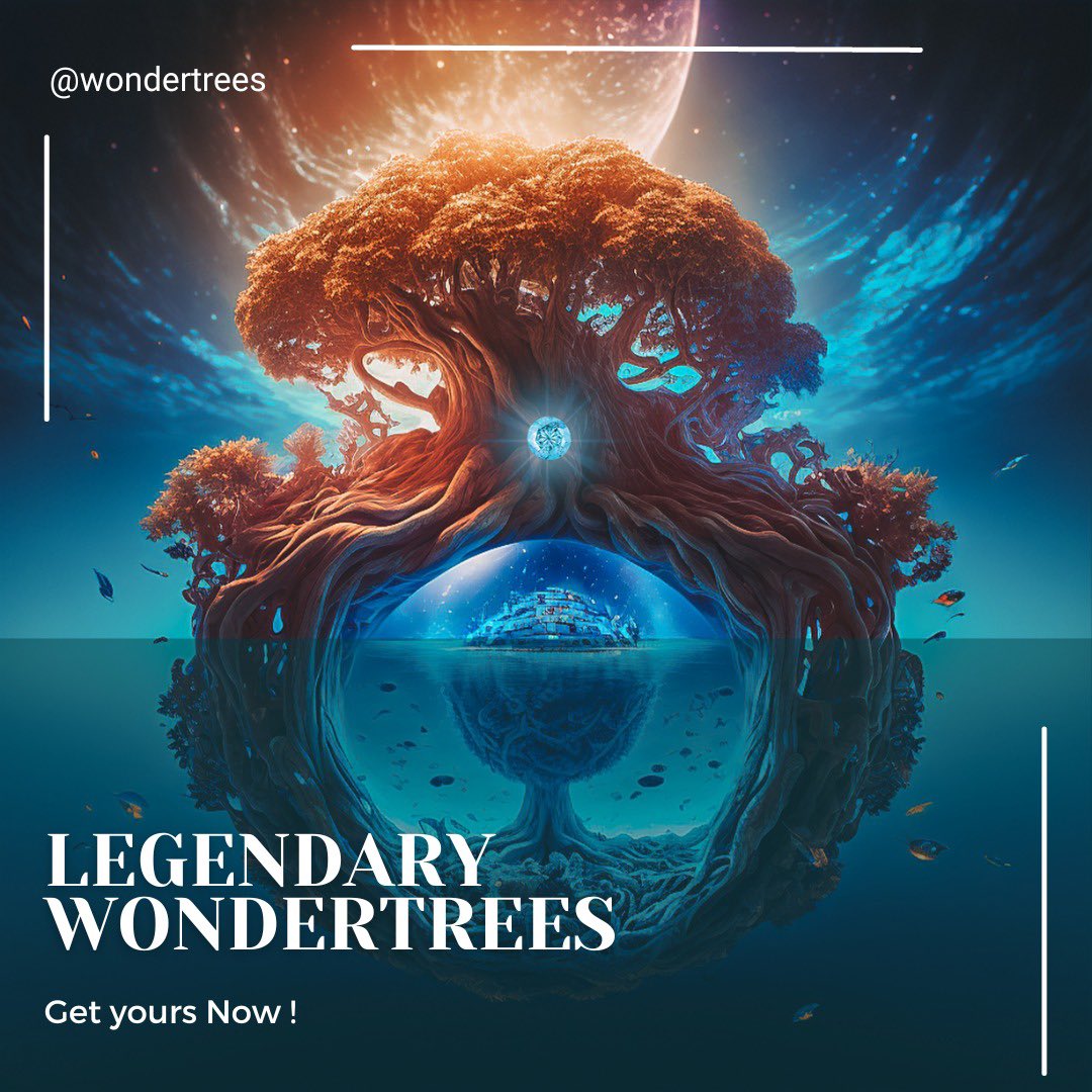 One more 🔥 SNEAK PEEK 🔥 before the sale!

7 lucky ones will hold this amazing Legendary WonderTrees 💎

➡️ MINT Day TOMORROW 

#NFTGiveaway #NFTMint #NFTProject #NFTCommuntiy
