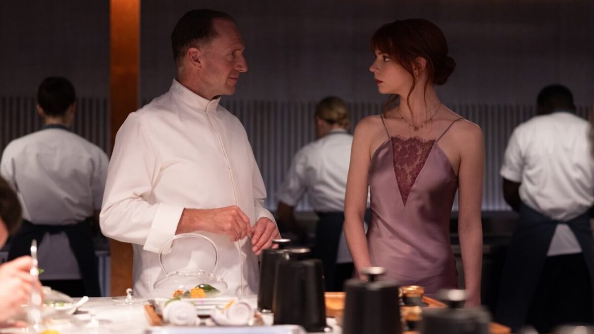 Late for dinner-  but loved THE MENU (Mylod, 2022) cast beautifully- with three central performances I enjoyed tremendously. Its dark, dark sense of humor and looming menace were a delight. Ralph Fiennes, Nicholas Hoult and Anya Taylor-Joy drive it home.