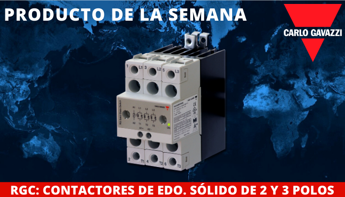 Carlo Gavazzi presenta los contactores de estado sólido de la serie RGC2A/RGC3A como nuestro producto de la semana.

gavazzionline.com/CGNA/Brochures…

MexicoSales@carlogavazzi.com

+52 55 5373 7042

#SolidStateContactor #SSR #SolidStateRelay #IndustrialSolidStateRelays