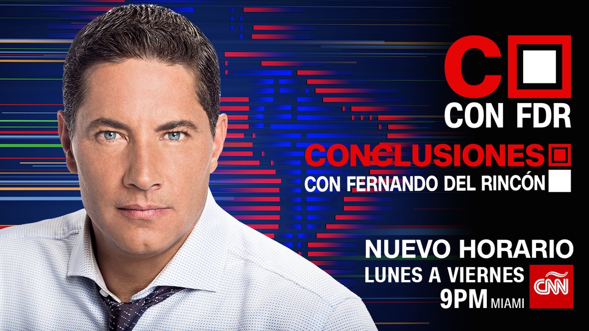 CNNEPrensa's tweet photo. 📺⌚️¡Nuevos horarios! Desde este lunes 9 de enero Conclusiones con @soyfdelrincon, @aristeguicnn y @deportescnn tienen un nuevo horario. Entérate aquí 👇 https://t.co/ve7oQPVyUh