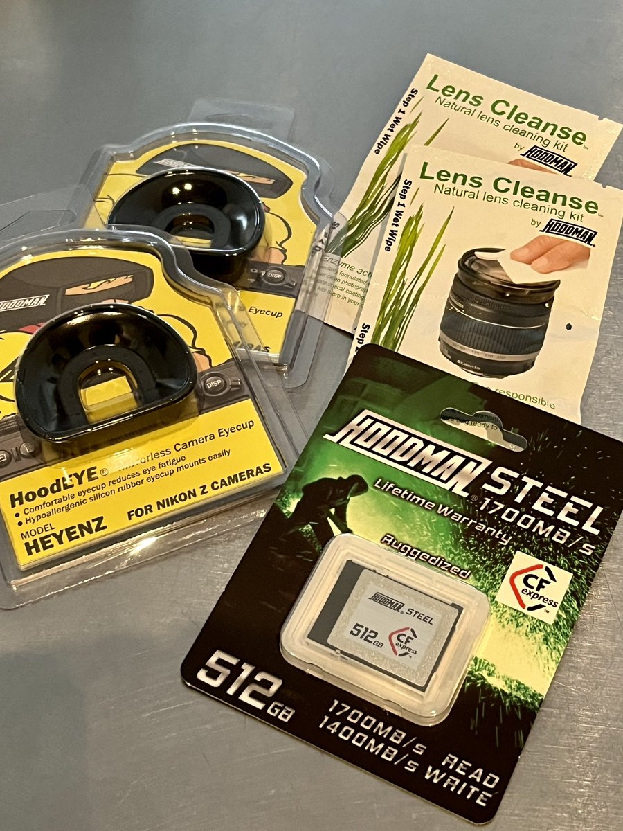 craigminielly's tweet image. Always happy to have #hoodmanmemory, eyecups and cleaning kits for all my camera gear 🙏🏻👊 @HoodmanUSA #nikonambassador #cameratips