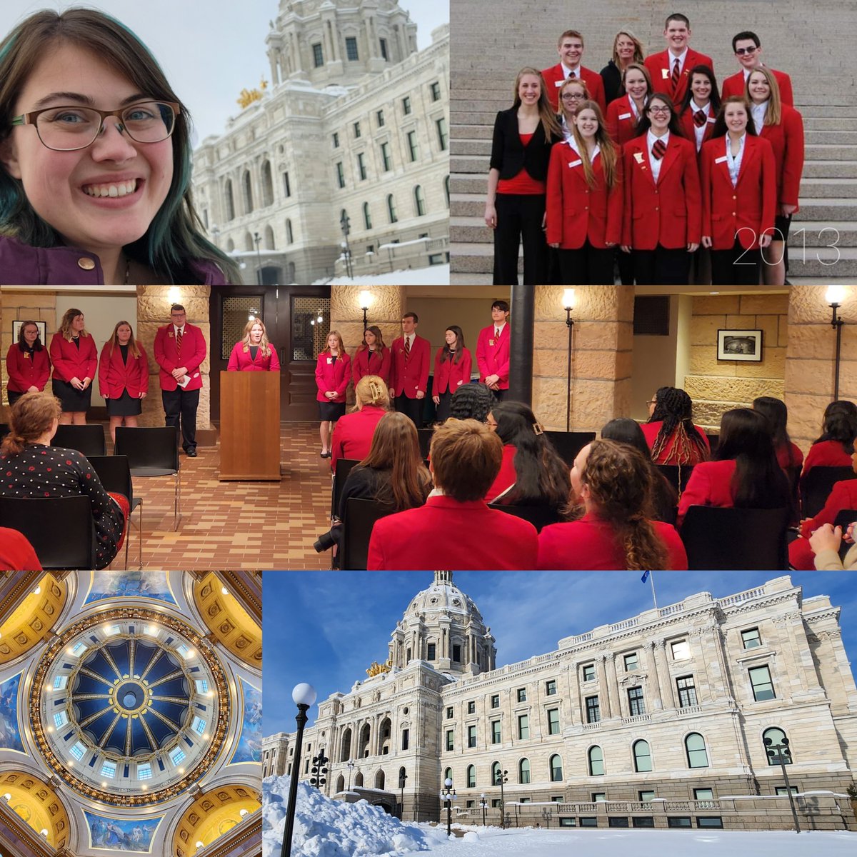 Members of <a href="/MNFCCLA/">Minnesota FCCLA</a> shadowed legislators today, sharpening their communication and leadership skills while educating elected officials about the importance of Family and Consumer Sciences. I was invited to briefly speak about my public service experience as an alumni. #mnleg