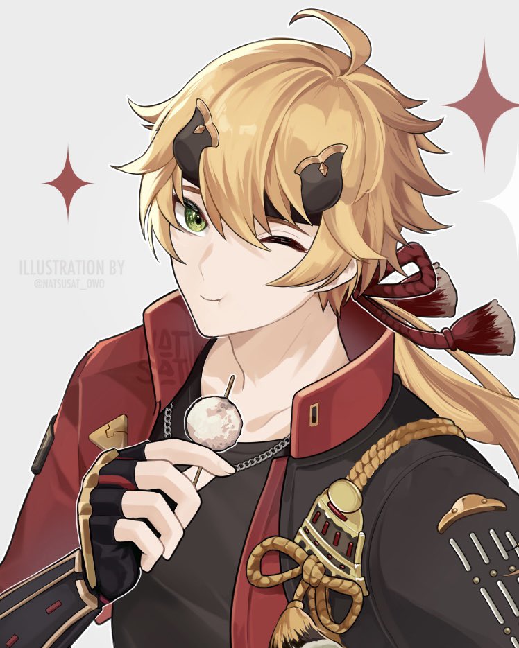 [Fanart] Happy Birthday to the housekeeper extraordinaire of the Kamisato Clan, no background for now since I really wanted to post this today so here is my WIP with just Thoma for now 🍡✨

#Genshinlmpact #Genshin #Genshinfanart #Thoma