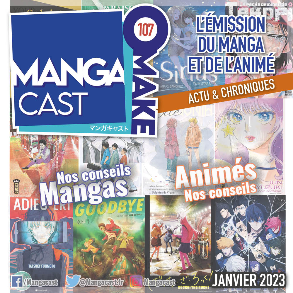 MangacastFR's tweet photo. Dans ce #Mangacast #Omake n° 107, l’équipe vous souhaite à toutes et à tous, chers auditeurs, une très bonne et belle #année2023
🎧 ⏯ https://t.co/aeSLW099Bj
🎧 ⏯ https://t.co/gqUCwmb91h
@_BadGeek_ #émission #mangas #animations #Japon #chroniques #geek #AnimeTV https://t.co/RR7BQZBcQL