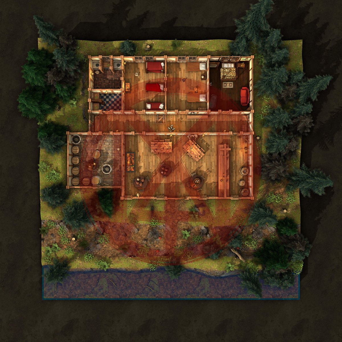 A little tavern/inn I
made on Dungeon Alchemist
Fancy a beverage?

#mapbuilding #worldbuilding #dungeonalchemist  #dnd #dnd5e #dungeonsanddragons #dungeonsanddragonsart #battlemap #battlemaps #fantasyworld #tabletopgamer #mapmakers