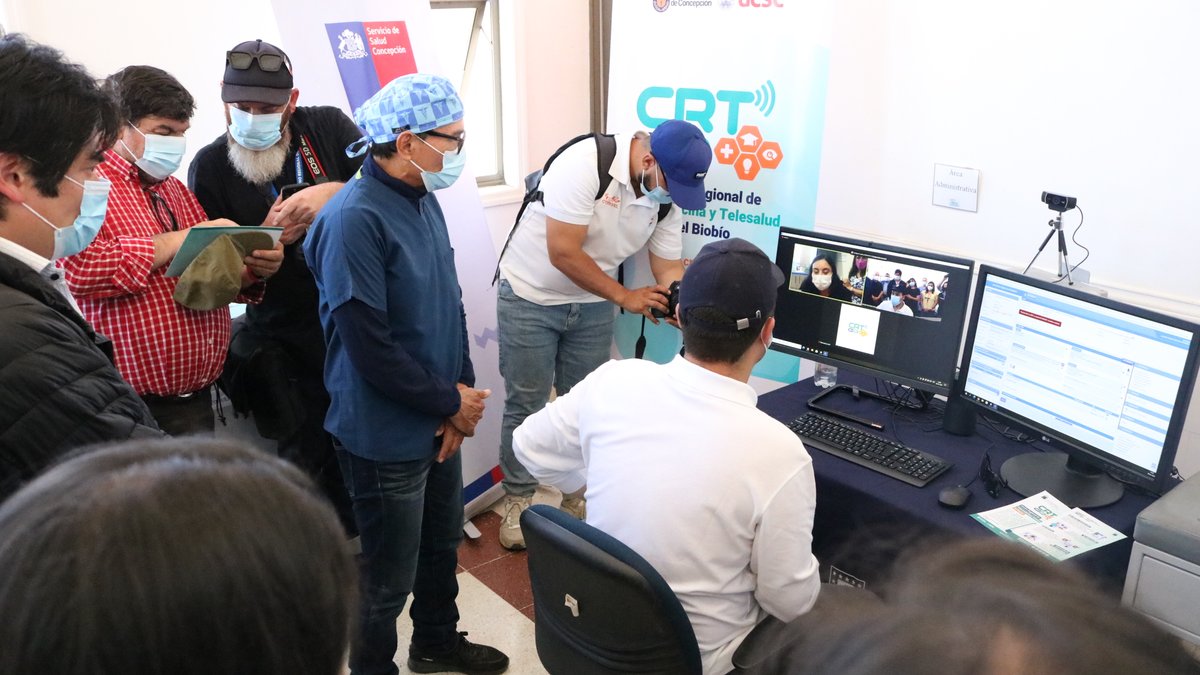 📍 Equipos se trasladan a Isla Santa María y realizan exitosa conexión de prueba de Telemedicina 

<a href="/gorebiobio/">Gobierno Regional del Biobío</a> <a href="/crtbiobio/">CRT Biobío</a> <a href="/CoronelMuni/">Muni Coronel</a> <a href="/ministeriosalud/">Ministerio de Salud</a> 

La “Teleurgencia”  permitirá una comunicación directa entre equipos de salud de la ínsula con los del Hospital de Coronel.