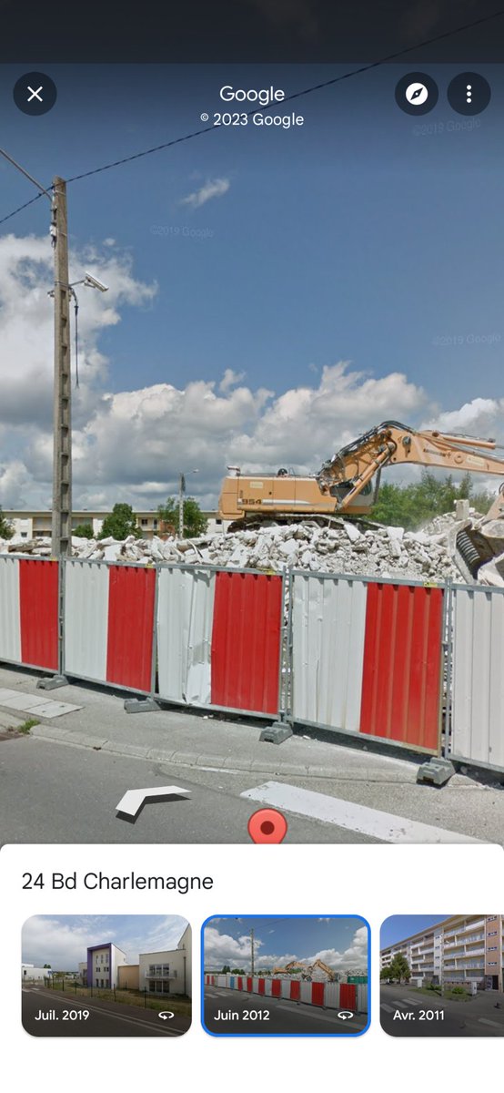 yfurgal's tweet photo. Behren-lès-Forbach, 24 boulevard Charlemagne (2011, 2012, 2019). https://t.co/FasbIzMtN9