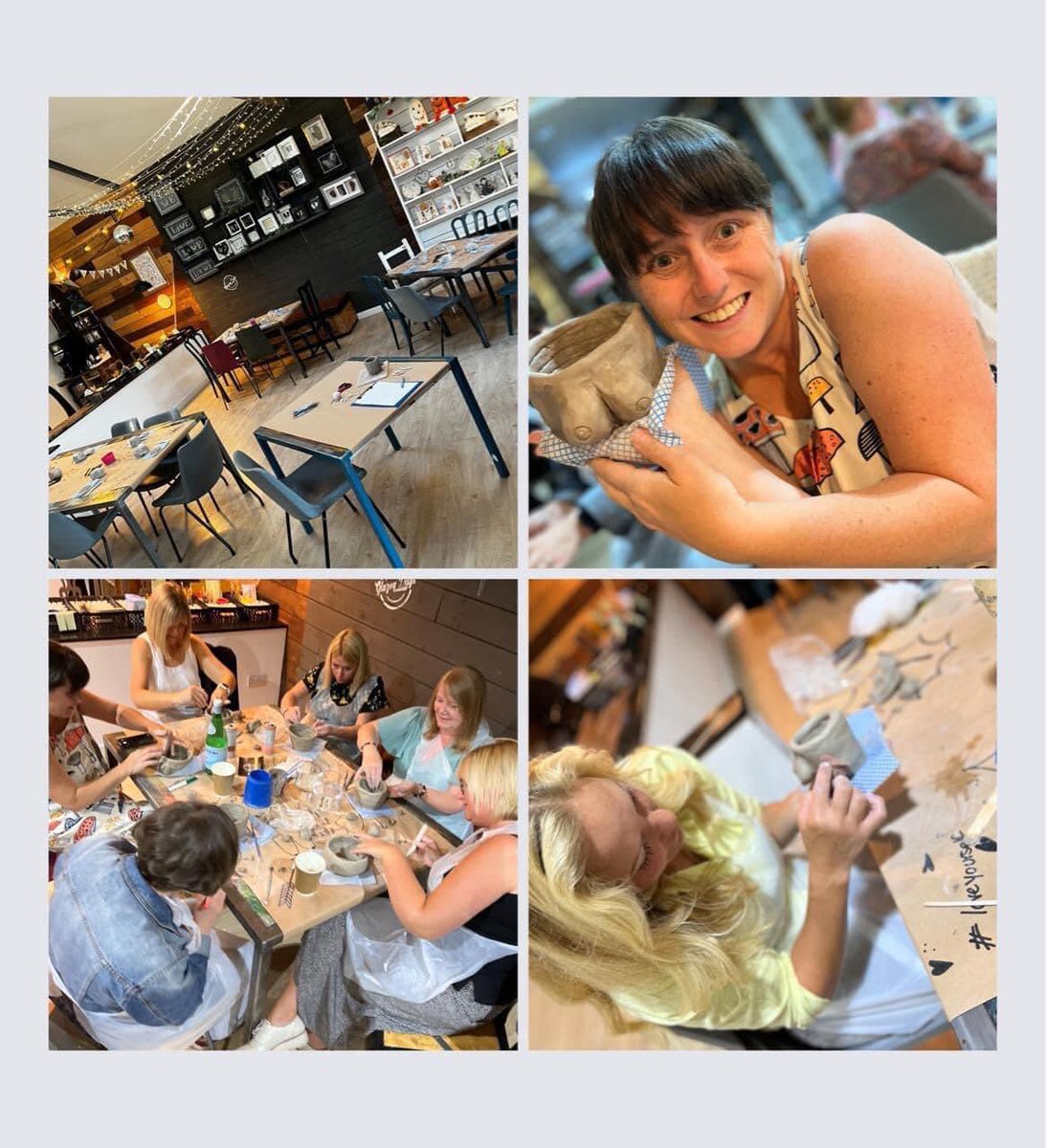 GlazeyDays1's tweet image. Clay Build Boob Pot evening is back.Saturday 4th February 7-9pm. £27 per person No experience needed in hand building with clay
We provide all the equipment, you j￼ust bring the giggles
Non-refundable ticket price to be paid on booking
#clayclasses #adultnight #Ceramics #Lancs