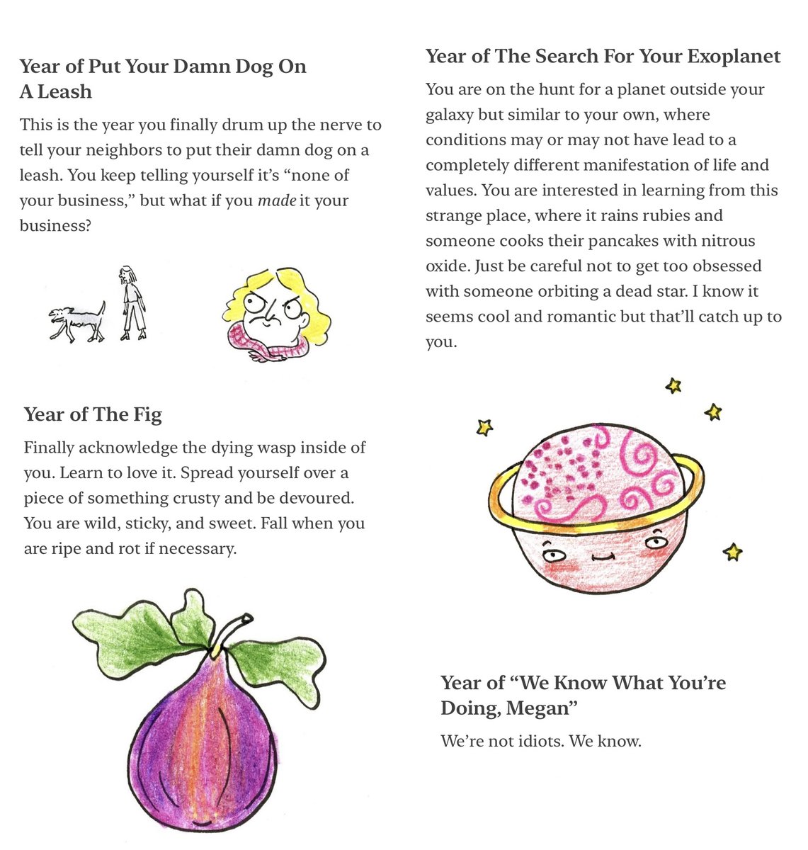 What is it your Year Of?