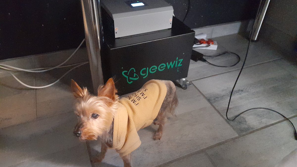 When the puppy gets pissed that my new inverter got more attention than him today