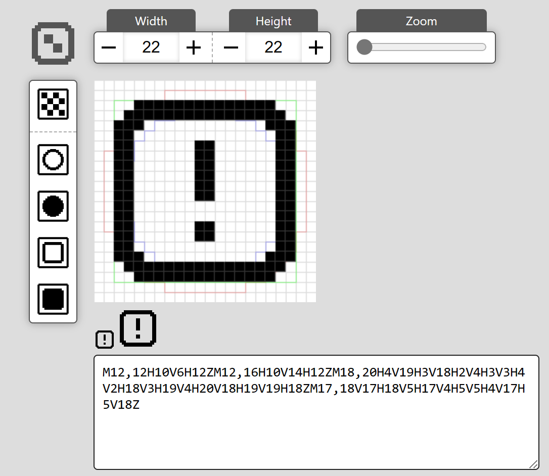 Wrote a pixel editor. Already using it to make a majority of the additions to the Memory icon set.
🔗pictogrammers.github.io/@pictogrammers…
✏️Optimized for pen support, but will expand for mouse support over time.