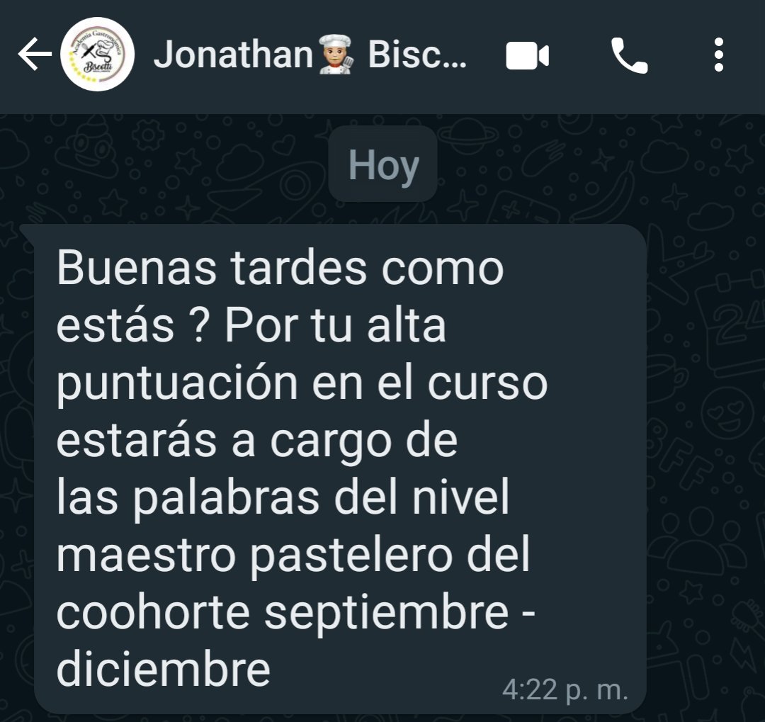 Asi arrancamos la semana 🥹🤓👨🏻‍🍳. Falta poco 🎓