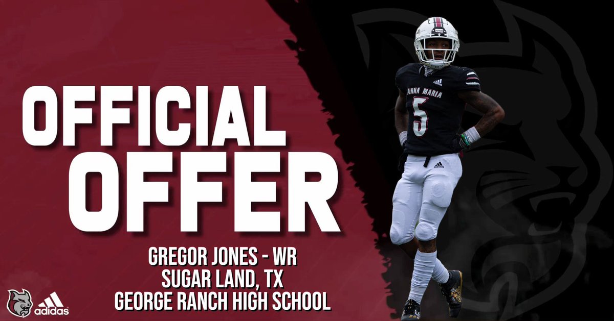 GregorJones12's tweet photo. #AGTG After a great conversation with @coachbb247 I am blessed to say I have received and offer from Anna Maria College @AMCAT_Football @GRHS_Football @wgjones85 @Coach___O https://t.co/vbNaocV0u4