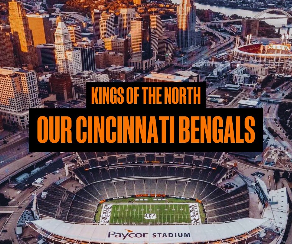 Our <a href="/Bengals/">Cincinnati Bengals</a> are once again the Kings of the North! We couldn't be more proud of our team this season. Onto the playoffs. WHO DEY! 🐅

#visitcincy #visitnky #RuleTheJungle 

📷 jackblucker