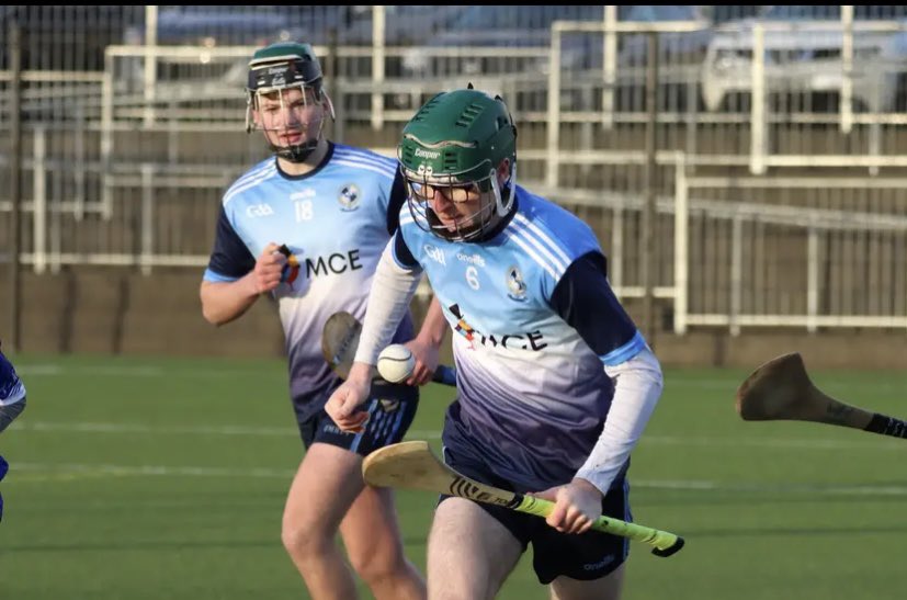 Rathmorepe's tweet photo. Congratulations to our Senior Hurlers who came out victorious in todays @DanskeBank_UK @ulsterschools Casement Cup semi-final vs @st_colmans. We now face @StMarysGSM in the final. Details to follow. Many thanks to Tibs Rice for the action shots! #RGS 🔵⚪️ https://t.co/zLY7V9rwZt