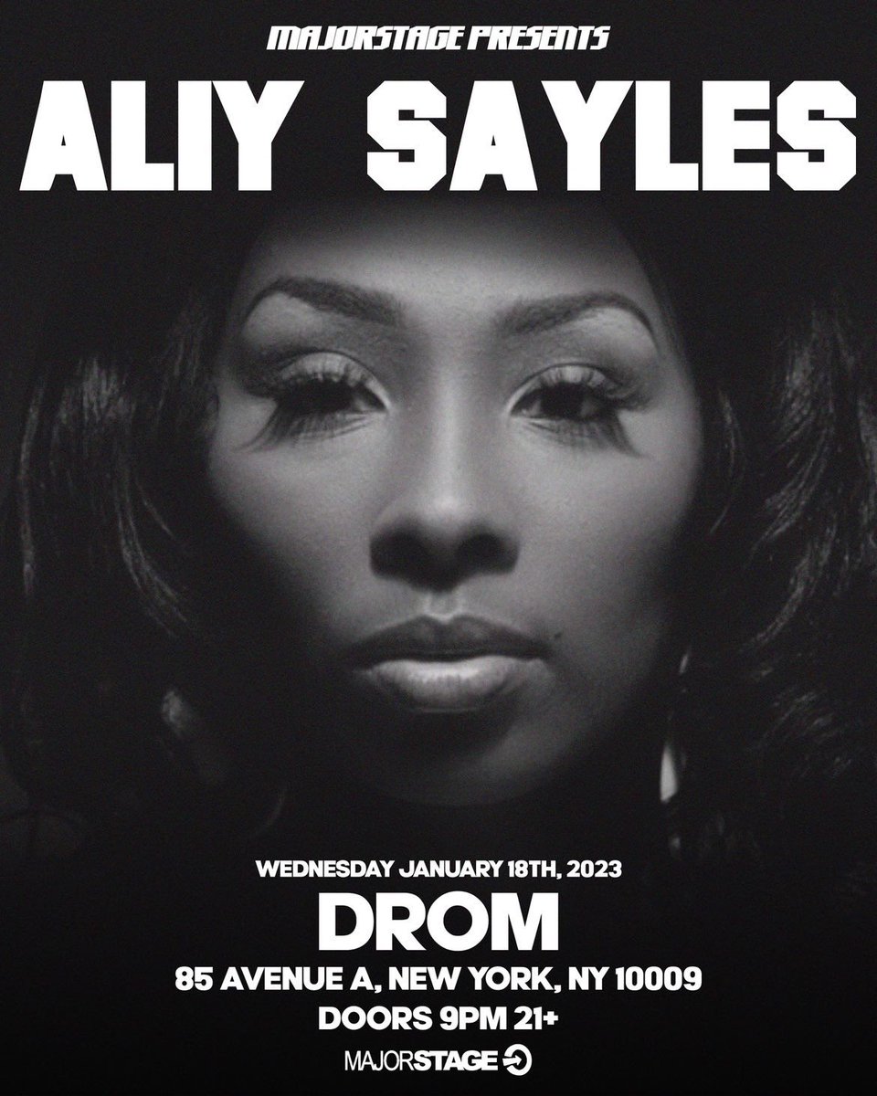 SimplyAliy23's tweet photo. LINK IN MY BIO!!! Have you gotten your tickets yet?? What are you waiting for?? GO NOW!!!! Jan. 18th LIVE @dromnyc for @majorstage @djlpnyc let’s goooooo 🔥🔥 https://t.co/otOROYaamL