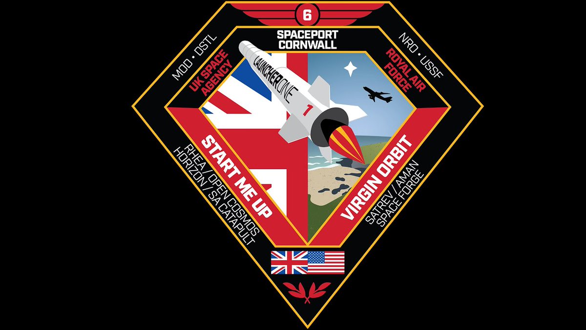 It's actually happening. Space launch from the UK via @SpaceCornwall @VirginOrbit @spacegovuk  I hope this is in conjunction with @RCE_Official  haha exciting times #StartMeUp #rce #UKspaceagency