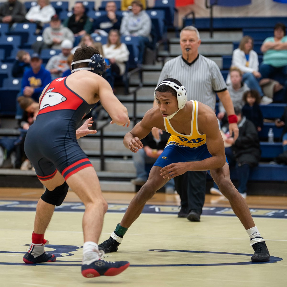 PittBradford's tweet photo. On Saturday, Pitt-Bradford hosted our first AMCC Quad Meet, which is the only official AMCC competition in the first wrestling season as a conference-sponsored sport. Our Pitt-Bradford wrestling squad took 2nd in the meet. 🤼🥇
#pittbradfordwrestling #amccquadmeet https://t.co/etmUyjD4lD