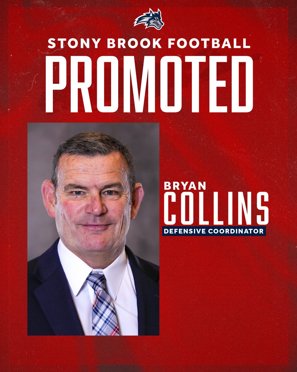 Coach Collins promoted to defensive coordinator. 