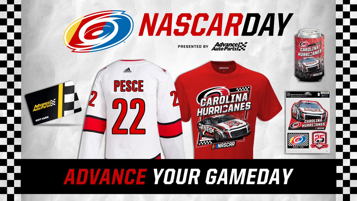 x - Carolina Hurricanes (@canes) on Twitter photo RT TO WIN!
RT for a chance to win a NASCAR Day prize pack, complete with a signed #Canes sweater, t-shirt, <a href="/AdvanceAuto/">Advance Auto Parts</a> gift card, and more 🏎️
#LetsGoCanes | #AdvanceYourGameday RT TO WIN!
RT for a chance to win a NASCAR Day prize pack, complete with a signed #Canes sweater, t-shirt, <a href="/AdvanceAuto/">Advance Auto Parts</a> gift card, and more 🏎️
#LetsGoCanes | #AdvanceYourGameday