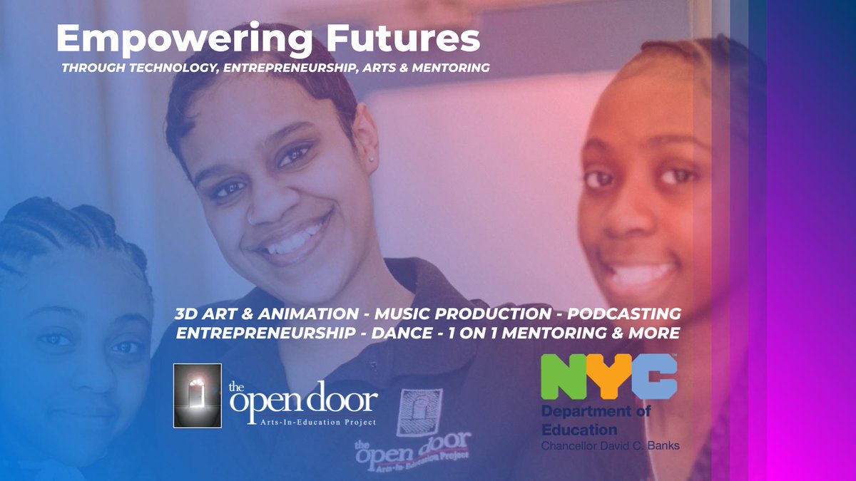 ODAEPNYC's tweet photo. ODAEPNYC Now Offers Enhanced Media Services For NYC Public Schools - The Open Door Arts-in-Education Project (ODAEP) (https://t.co/p5g5KJzhNA) specializes in capturing your school culture in 3D-action!  Click to learn more: https://t.co/oa2XegUXKP https://t.co/w1jkAqIAnZ