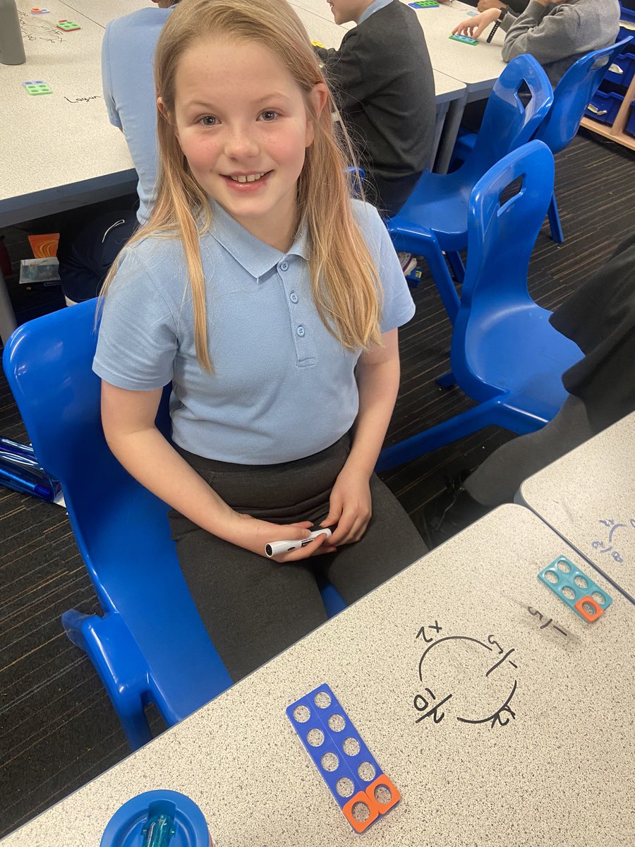 missrmelly's tweet photo. P5 had fun today working together to identify equivalent fractions using numicon 🔢✖️➗#CPAmodel #activenumeracy @glasgowcounts @stpaulwhiteinch https://t.co/qqf9La0VvC