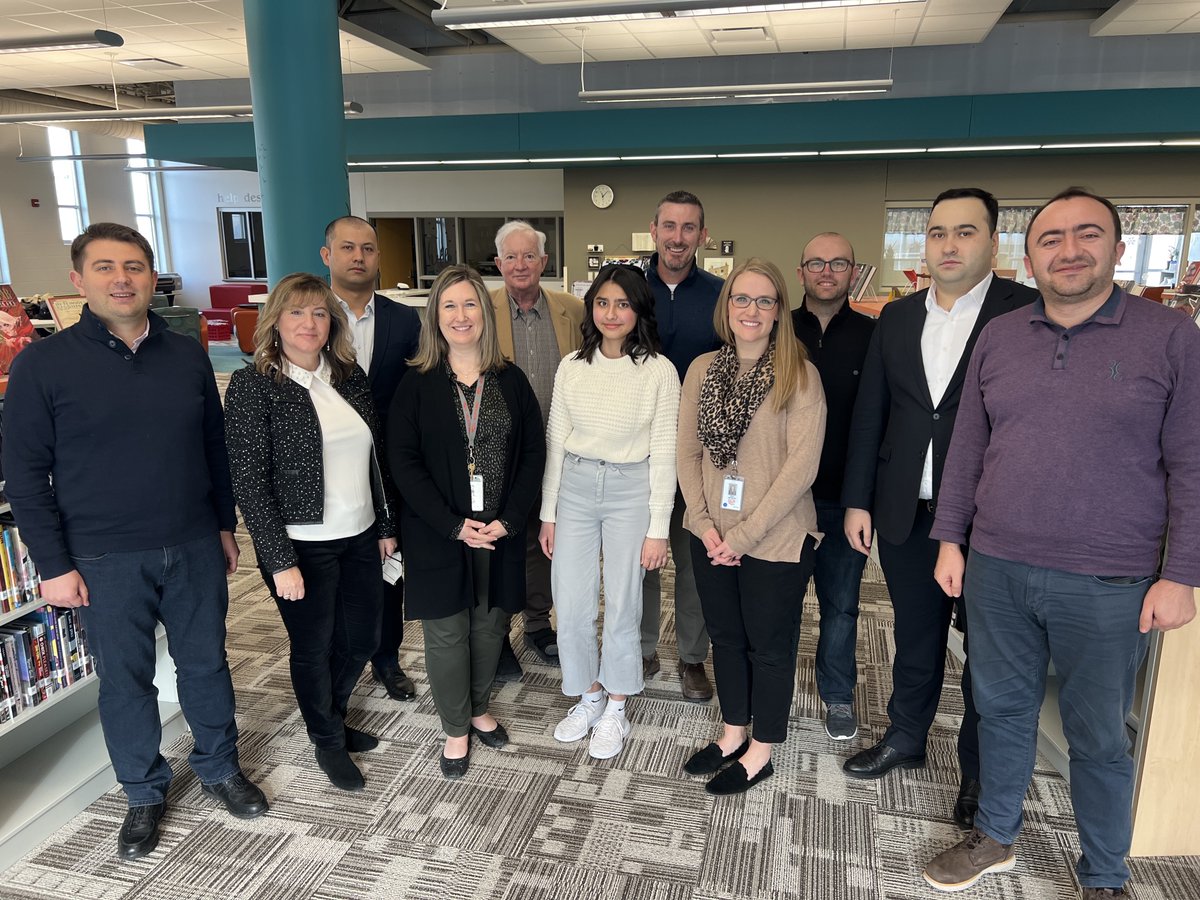 DCGDistrict's tweet photo. @DCGHS @ChuckGrassley Magnificent Monday - Part 2 @DCGHS - Building leaders met with representatives from the Ministry of Education &amp; Foreign Affairs from Uzbekistan and Azerbaijan. We are partners in the World Link connection. https://t.co/CAAtct4qIS
