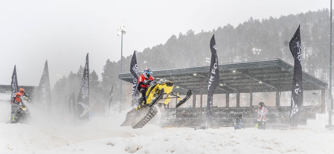 DeadwoodSD's tweet photo. BRAP BRAP its time to rev up the excitement for Snocross January 27th and 28th 2023 in Historic Deadwood!
More information including how to get tickets can be found here -
https://t.co/01Zbs5oc4x
#brapbrapbrap #Snocross #DeadwoodSnocross #HistoricDeadwood #BlackHills #HifromSD https://t.co/lnzRxON8Hx