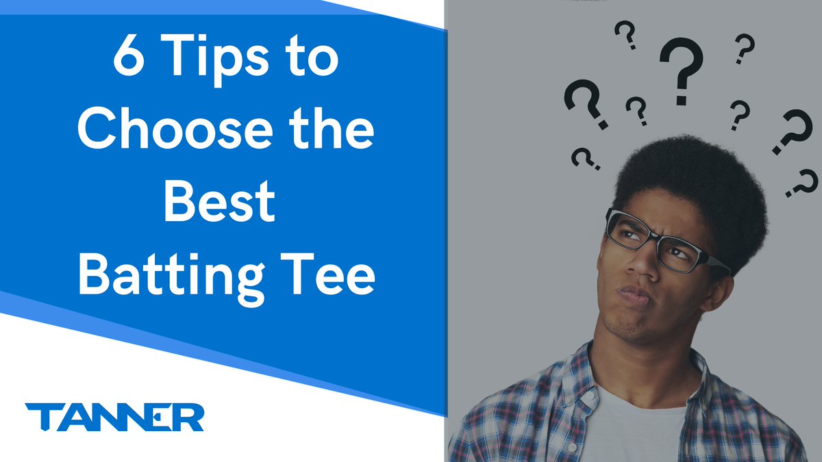 Time for new gear?  Here's what to look for in a batting tee whether its for a tee baller, student athlete or pro. 
blog.tannertees.com/general/6-tips…
#baseball #baseballdad #baseballmom #baseballlife #softball #softballdad #softballmom #softballlife #teeball #tball #tannertees