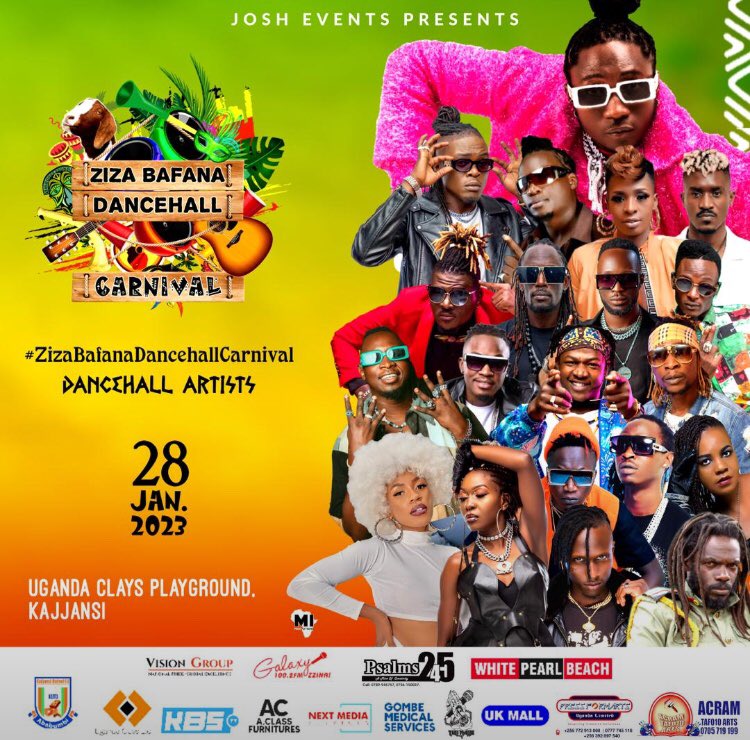 gaddafi_media1's tweet image. Just imagine the whole Ugandan #dancehallfraternity in one place, on one mission 🤔.....🔊💯🔥 @ZizaBafanaUg 

📅 2️⃣8️⃣-0️⃣1️⃣-2️⃣0️⃣2️⃣3️⃣

📍 UGANDA Clays Ground,Kajjansi

📌 #zizabafanadancehallcarnival 

                 #Gaddafi_Media🇺🇬