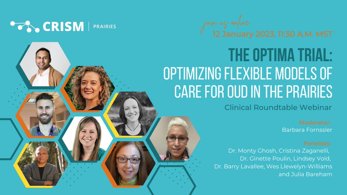 Don’t forget to register for our #OPTIMATrial series webinar in the Prairies region. This regional roundtable will focus on the implications of the OPTIMA findings for clinical practice and explore next steps for flexible models of care. Register here: bit.ly/OPTIMAPR.