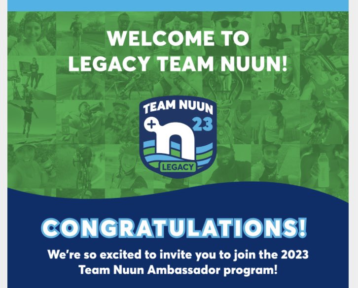 Running_rosie's tweet photo. So excited to be a part of NUUN for another great year! @Nuun #nuunlife #teamnuun https://t.co/MNHrouhrXT