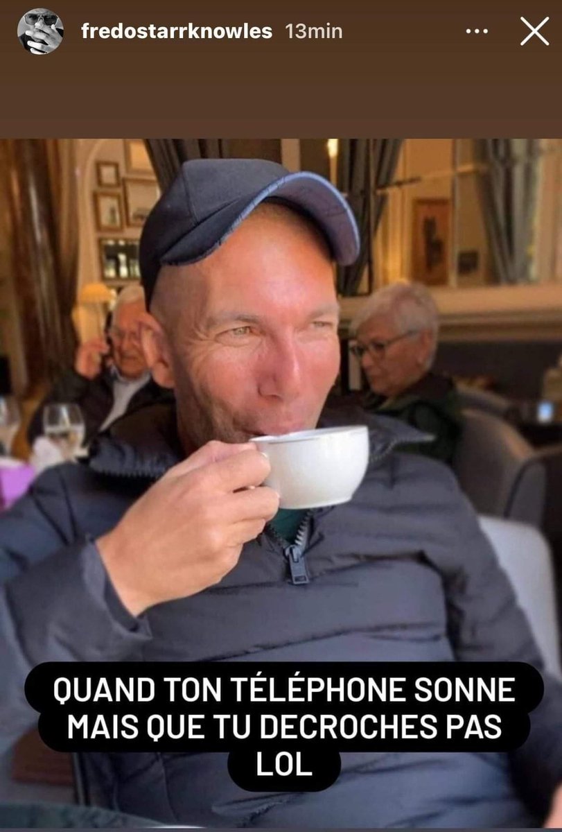 Réponse décontracté au raciste complexé.
#legraetdemission #Zinedine