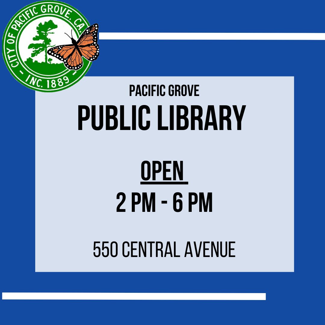 City of Pacific Grove tweet media