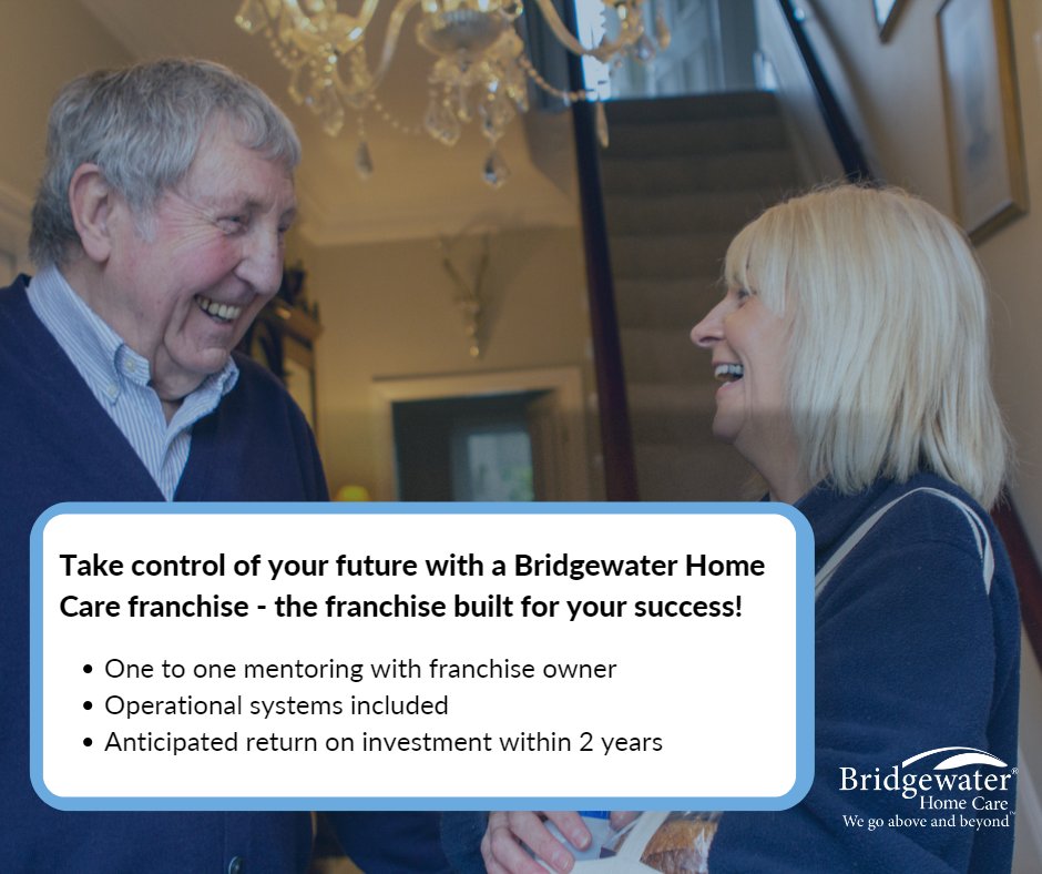 care_franchise's tweet photo. Make 2023 your year, with your own business in home care! 

To find out more about our franchise opportunity, please visit
https://t.co/tW8UVURnPh or get in touch with us at franchise@bridgewaterhomecare.co.uk 

#franchise #franchiseuk #businessopportunty #carebusiness #bfa https://t.co/Ka6XJTd9p1