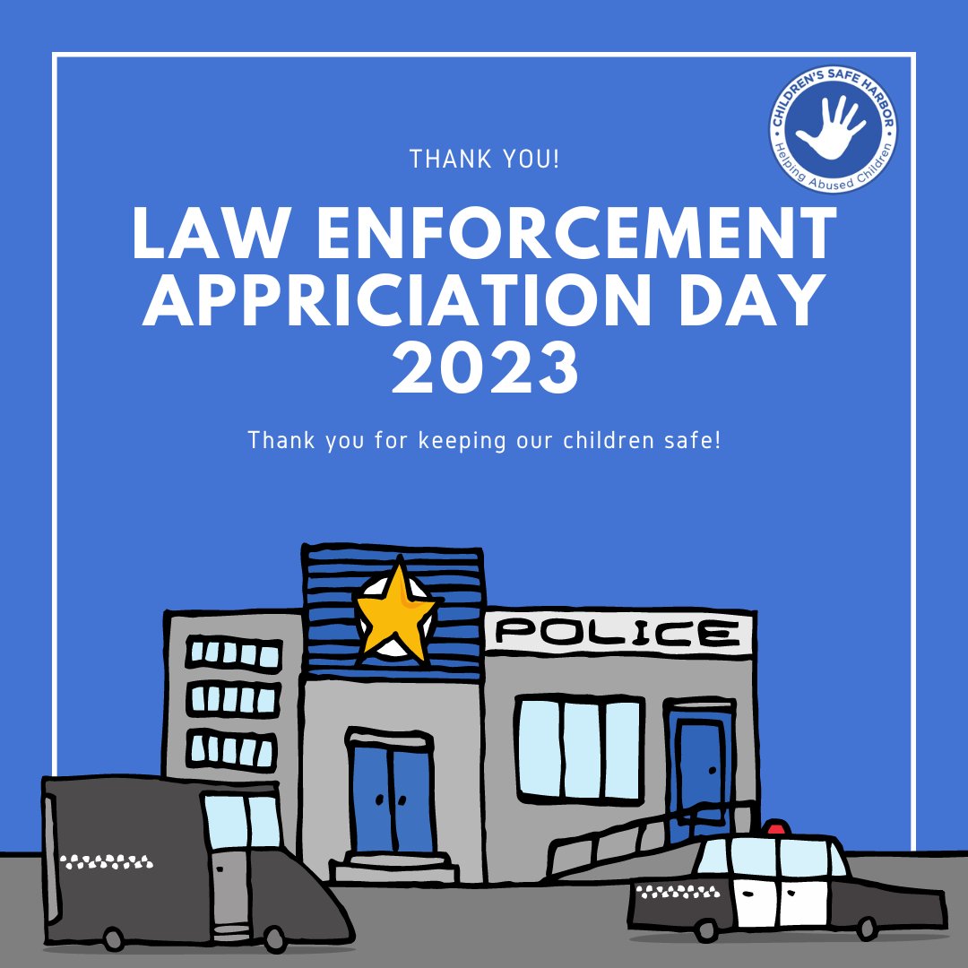 childrens_safe's tweet photo. Today is Law Enforcement appreciation day! We thank our law enforcement, because of them we were able to serve over 2,300 children in 2022. Our Co-Located team includes @ConroePolice, @MCTXSheriff, @mocopct3. However we work with LE agencies across all 3 counties that we serve. https://t.co/pAWKRonviw
