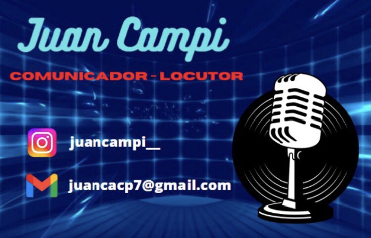 juancacp1982's tweet photo. 🗣 El 2023 vino renovado. Nuevo logo personal. 👏🏻💪🏻🎙 https://t.co/H8i7OFSDV2
