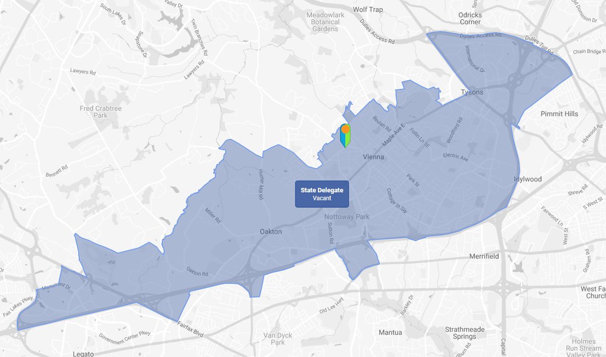 Tuesday's special election for the House of Delegates 35th District is ONLY for voters in the 20 precincts that make up this state legislative district. Check to see if you're in the 35th District: fairfaxcounty.gov/elections/upco…

#HD35 #VA35 #VALeg #FairfaxCounty