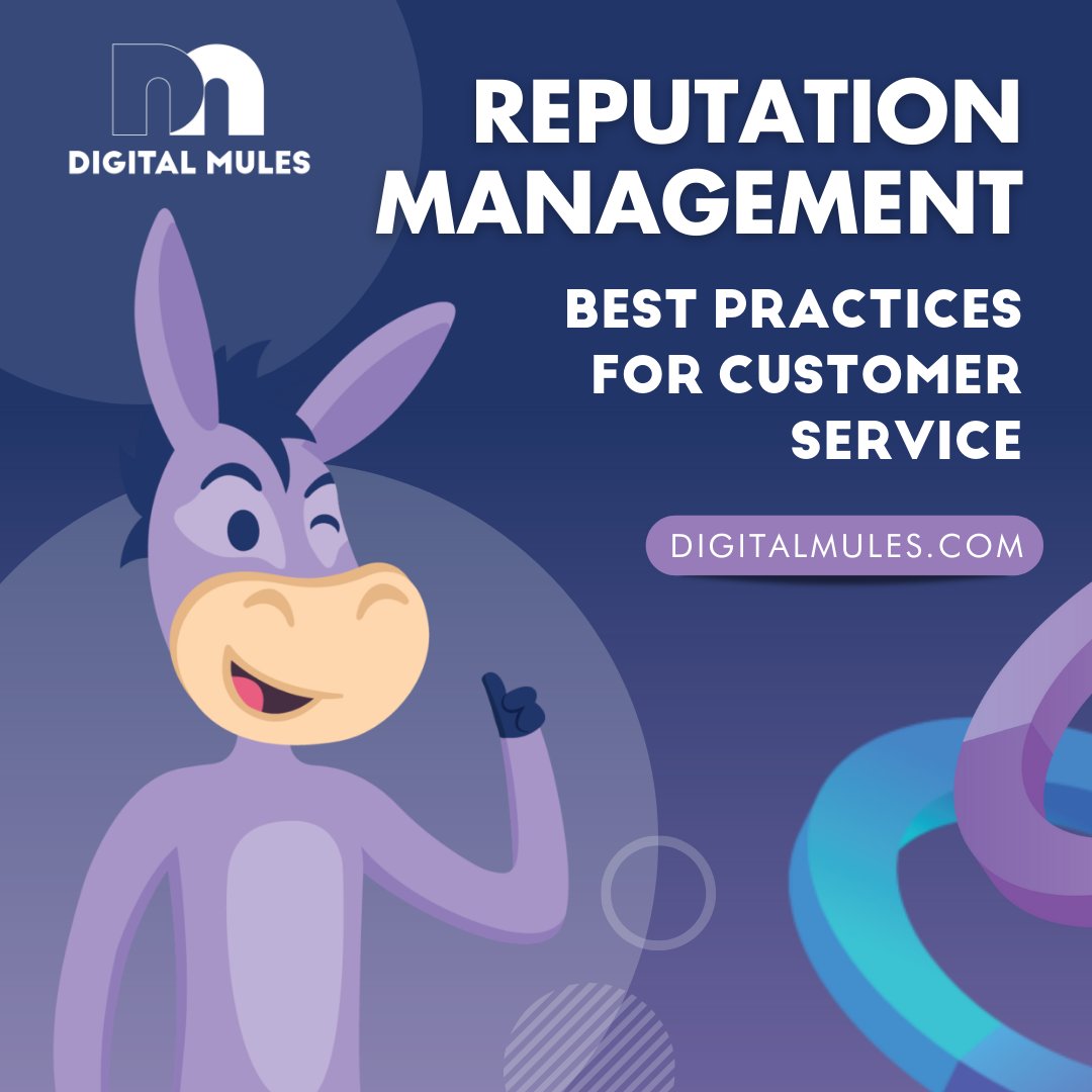 DigitalMules's tweet photo. Good customer service is key to a successful business. Swipe left to read about the best practices businesses can implement for effective reputation management and high-quality customer service.
#ReputationManagement #CustomerService #BestPractices #DigitalMules https://t.co/a081Sv6EZt