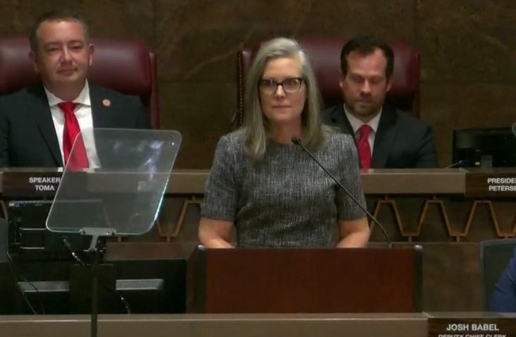 In her inaugural SOTS speech, <a href="/GovernorHobbs/">Governor Katie Hobbs</a> says fairly funding public education is the number one issue she plans to tackle. Read below to see the incredible list of priorities Hobbs has set out to fund &amp; protect public education. #AZforEveryone #AZSOTS #HobbsSOTS #SOTS2023