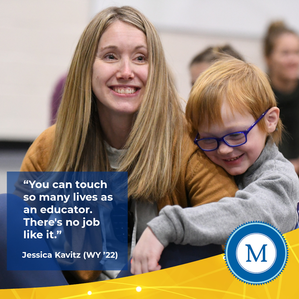 #MilkenAward recipients like WY's Jessica Kavitz love working in #education because they shape thousands of young lives over their careers. As Jessica says: There's no job like being a teacher!

Learn more about the Milken Educator Network: milkeneducatorawards.org