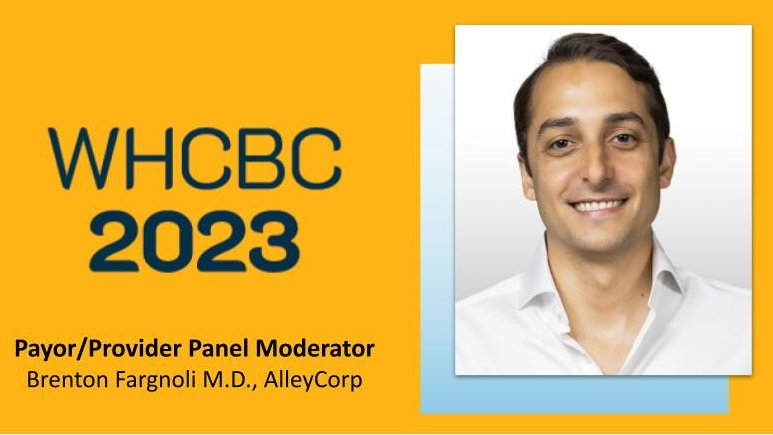 whartonhcc's tweet photo. We're excited to announce our moderator, @BrentonFargnoli, M.D. General Partner of AlleyCorp, who will guide the discussion for our first panel: Defining Consumer Empowerment Through Successes and Failures on the Road to Value.

Tickets are available at https://t.co/jYJ6cACMIb. https://t.co/fcBXbYWsj7