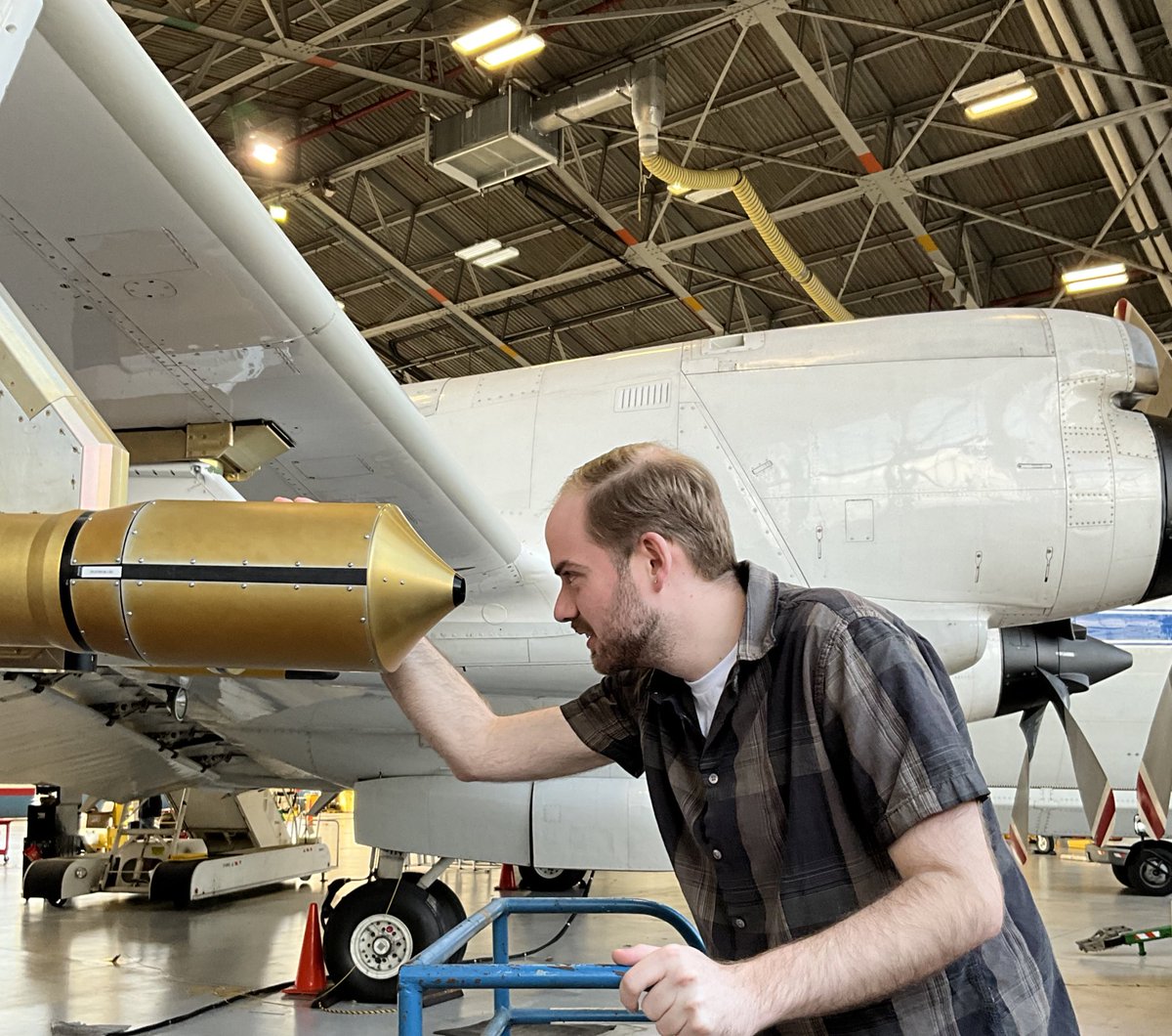 At some point of one’s PhD you need to get face to face with your instrument #phdlife