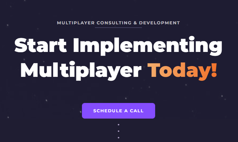 Building a multiplayer game, metaverse or online experience? Need help with some or ALL of the development?  Check out our new #multiplayer consulting service! 
👉colyseus.io/multiplayer-co…

#colyseus #unity #unreal #gamedevelopment  #metaverse #web3